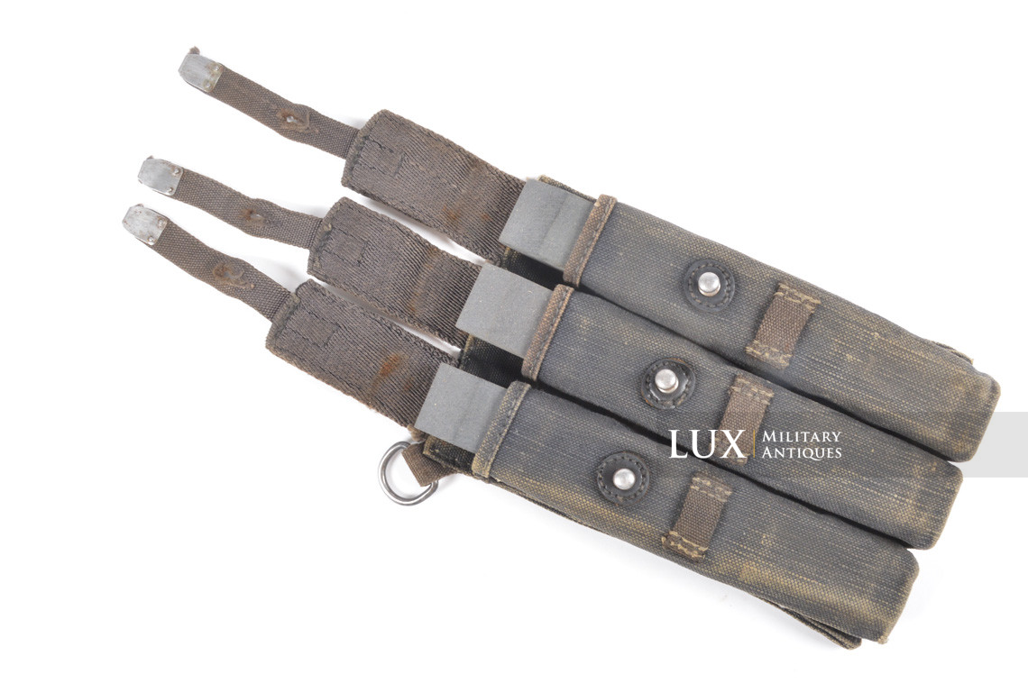 Pair of very early MP38u40 pouches, « bnz 1940 » - photo 38