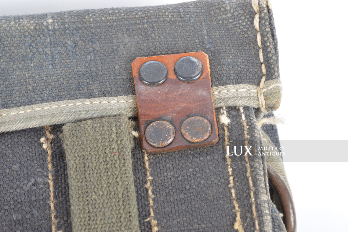 German flare gun ammunition pouch in blue webbing, « jvf 42 » - photo 13