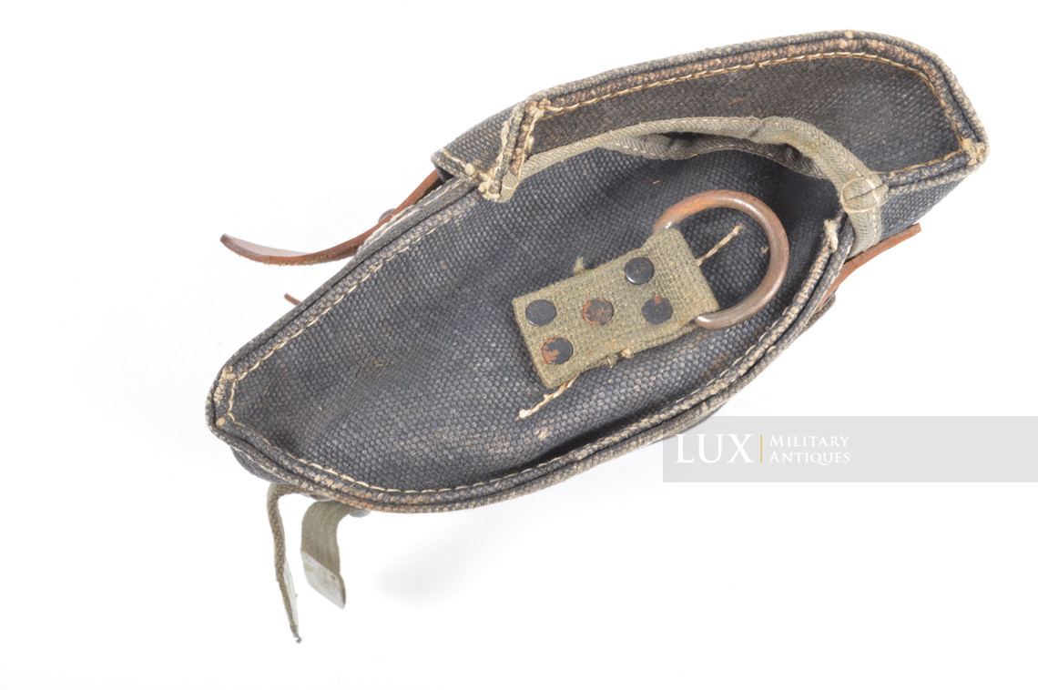 German flare gun ammunition pouch in blue webbing, « jvf 42 » - photo 14