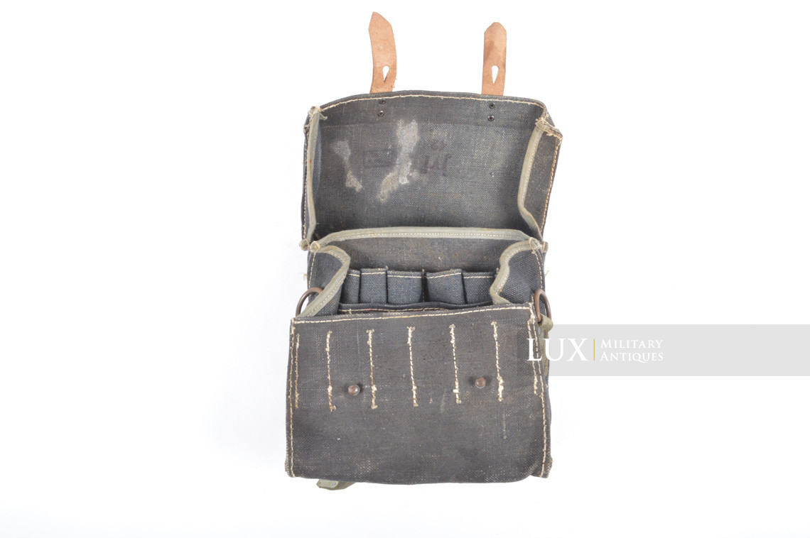 German flare gun ammunition pouch in blue webbing, « jvf 42 » - photo 16