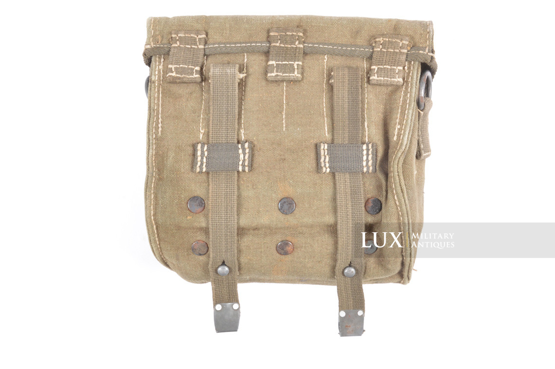 German flare gun ammunition pouch in green webbing, « fuq1941 » - photo 10