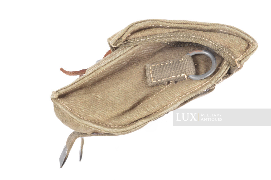 German flare gun ammunition pouch in green webbing, « fuq1941 » - photo 11