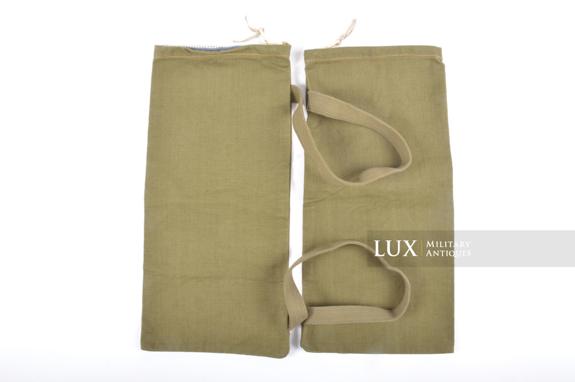 Unissued German paratrooper late war grenade bag set, « RBNr. » - photo 12