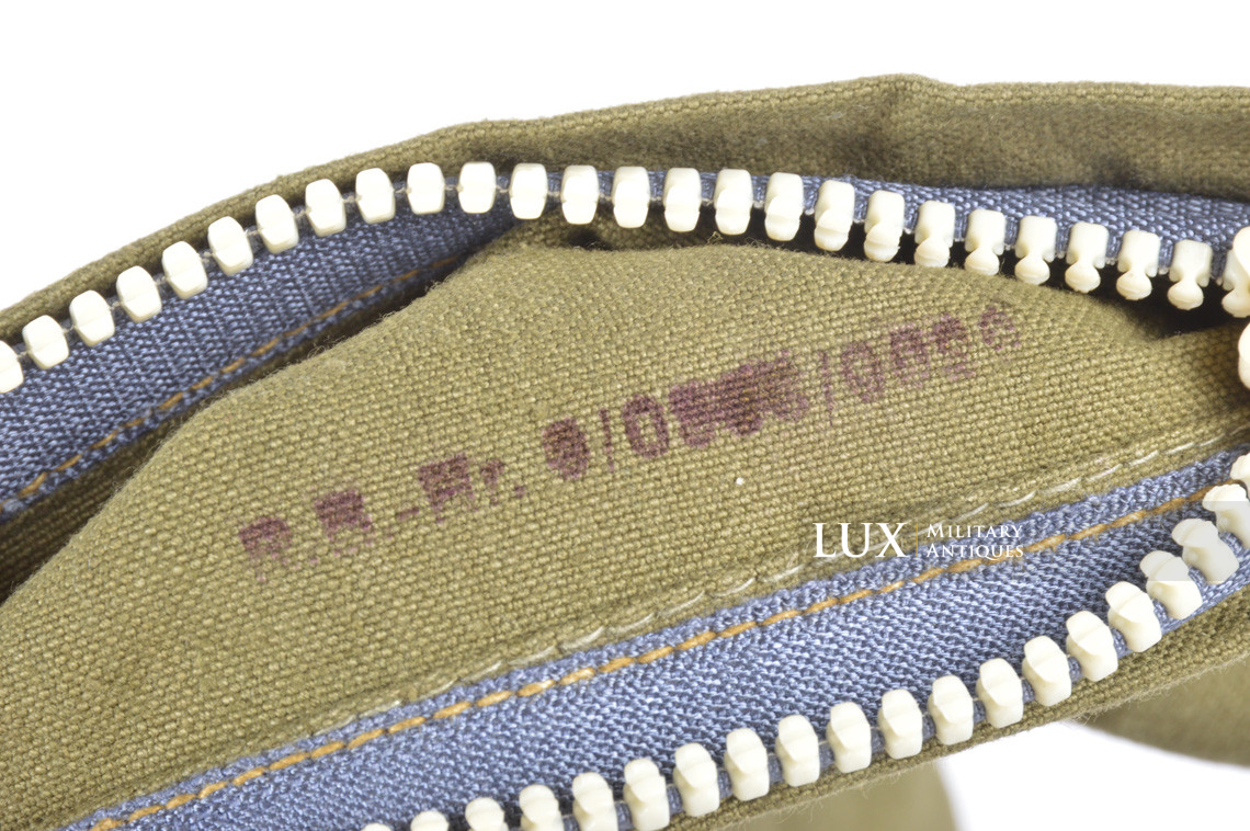 Unissued German paratrooper late war grenade bag set, « RBNr. » - photo 19