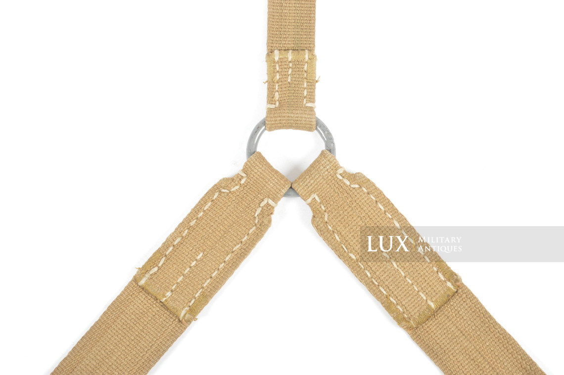 German Luftwaffe tropical webbing light-weight Y-straps, « 1941 » - photo 9