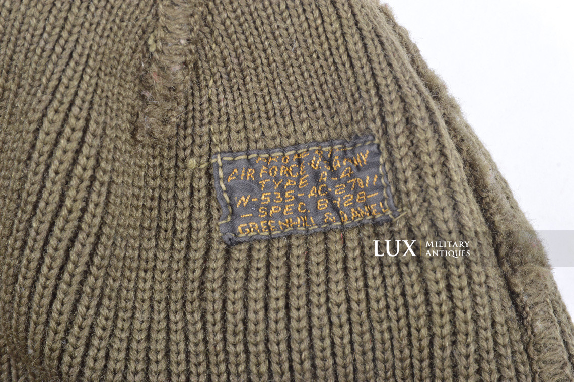 USAAF wool knit cap, « Type A-4 » - Lux Military Antiques - photo 10