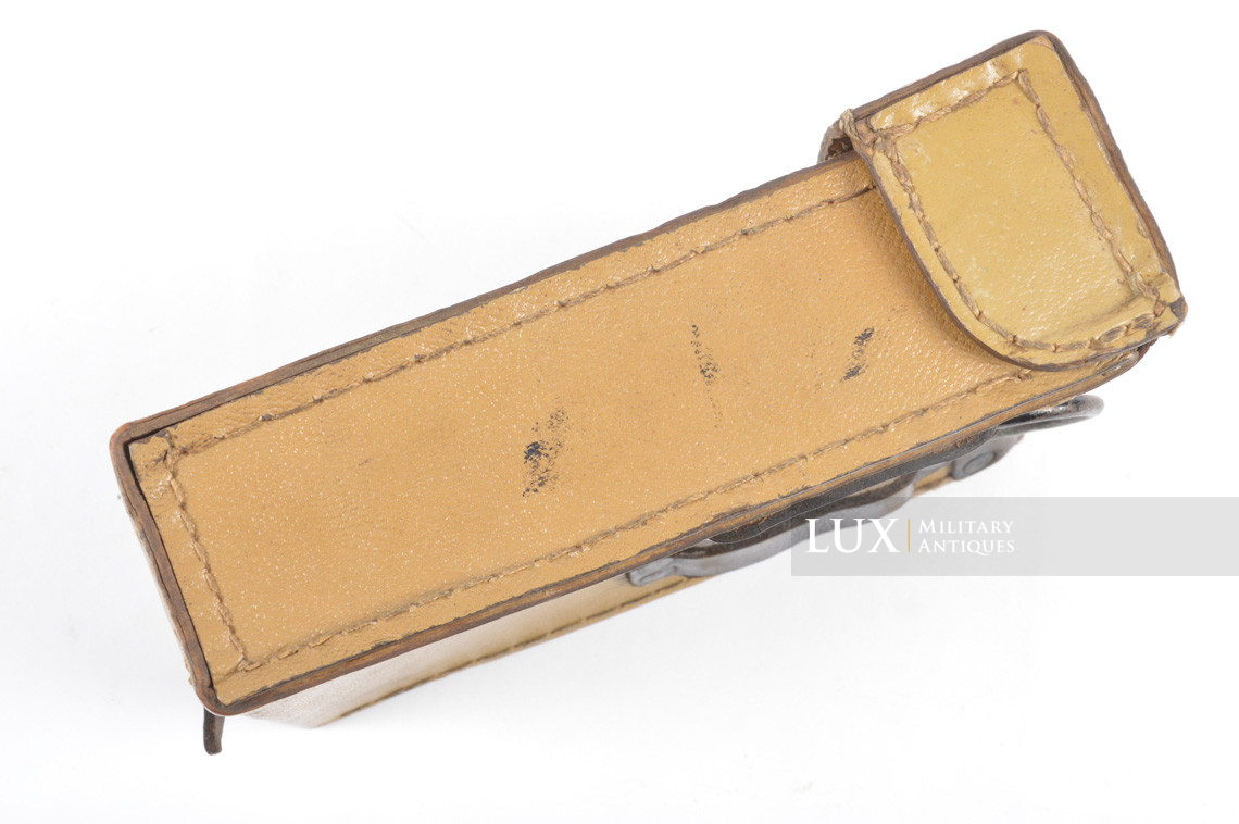 Trousse d'entretien MG34/42 fin de guerre en carton pressé jaune sable, « gut 4 » - photo 11