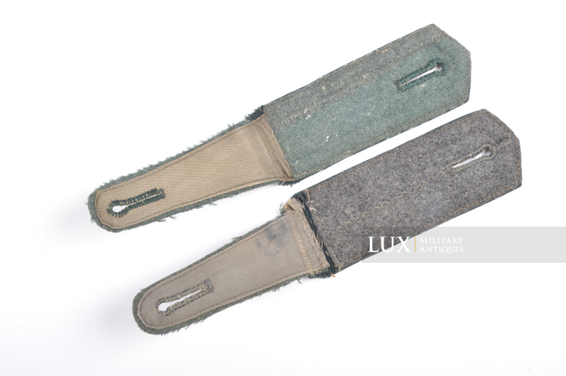 Early M36 Heer NCO shoulder boards, « Unteroffizier » - photo 12
