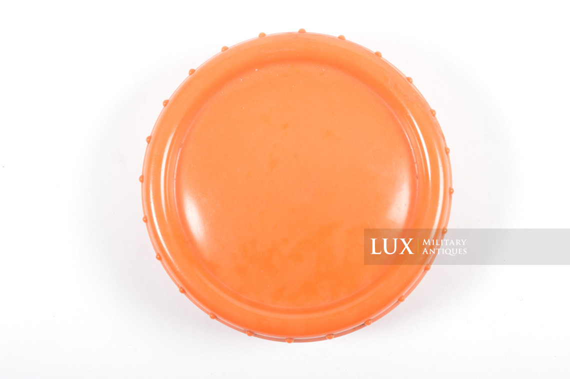 German orange bakelite butterdish - Lux Military Antiques - photo 8