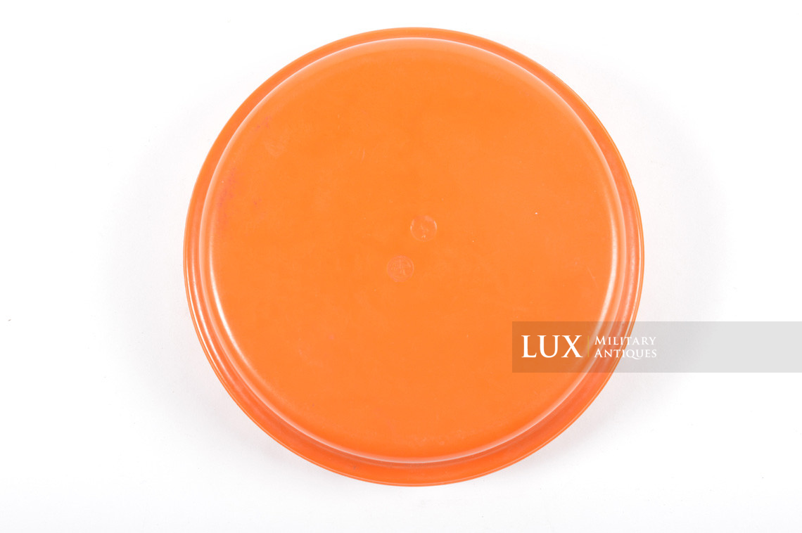 German orange bakelite butterdish - Lux Military Antiques - photo 9