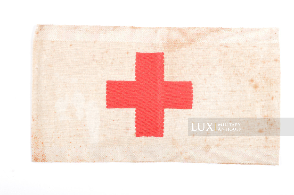 German red cross medics armband, « used » - photo 4