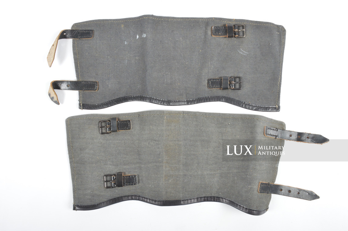 German Luftwaffe gaiters, « RBNr » - Lux Military Antiques - photo 4