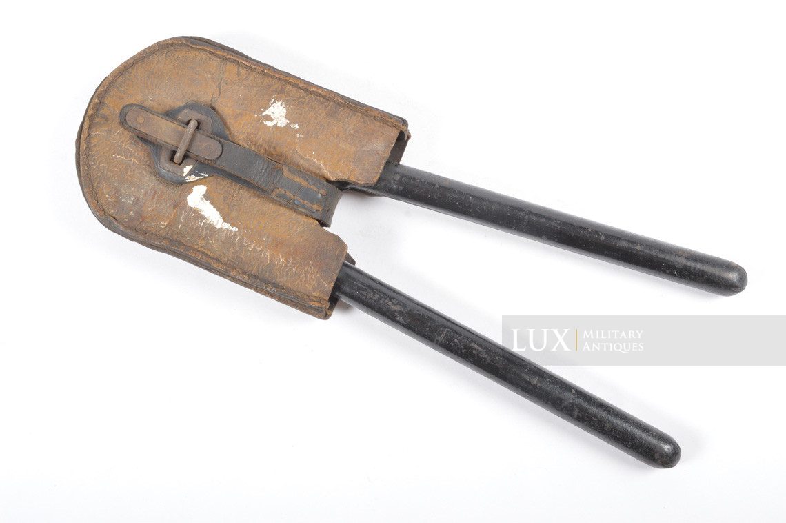 German engineer's tan short wire cutters carrying case set, « untouched / as-found » - photo 4