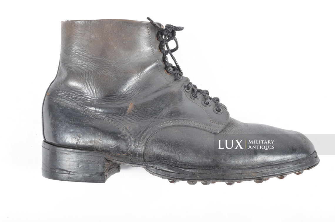 Early-war German low ankle combat boots, « combat worn » - photo 8