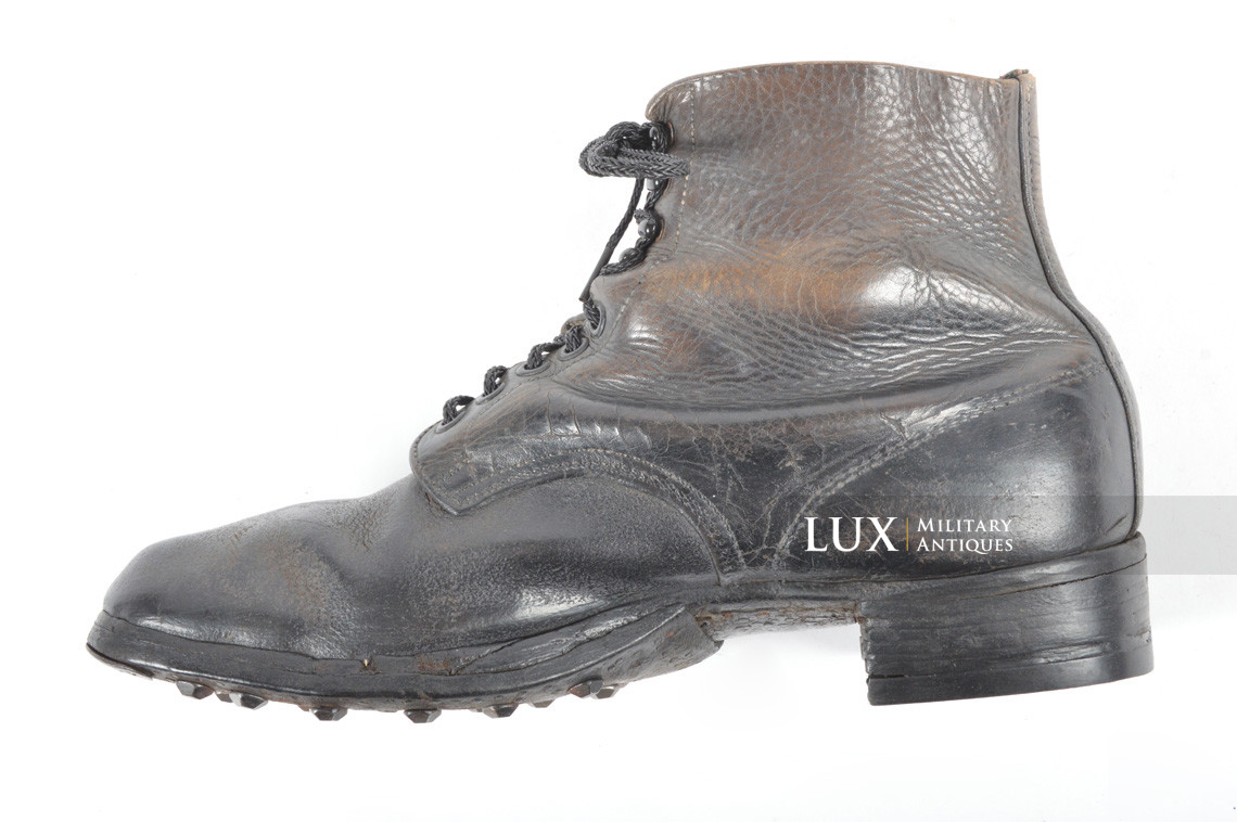 Early-war German low ankle combat boots, « combat worn » - photo 12