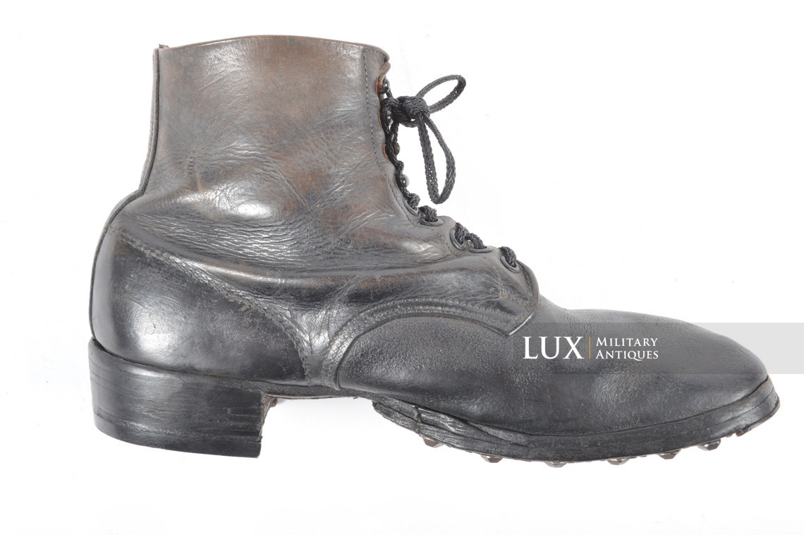 Early-war German low ankle combat boots, « combat worn » - photo 25