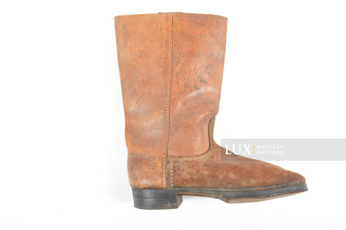 Pre-war German issued combat brown jackboots, « Reichswehr » - photo 9