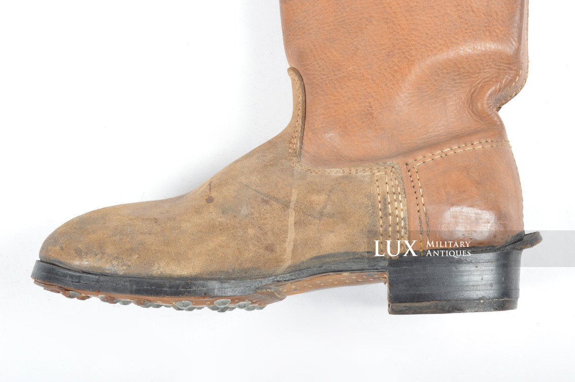 Unissued late-war Heer / Waffen-SS riding boots - photo 17