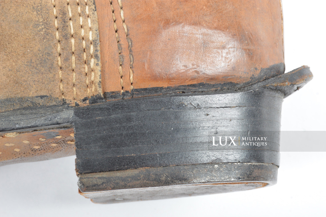 Unissued late-war Heer / Waffen-SS riding boots - photo 18