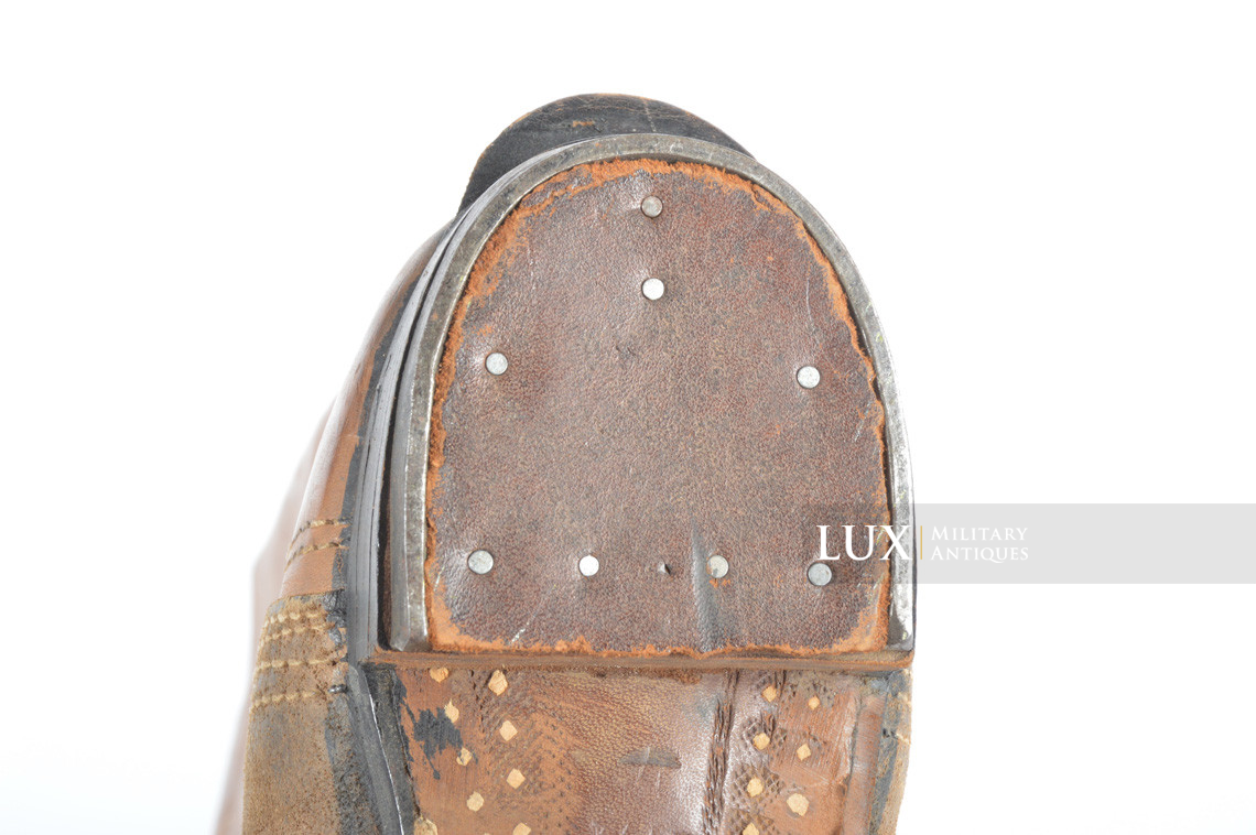 Unissued late-war Heer / Waffen-SS riding boots - photo 22