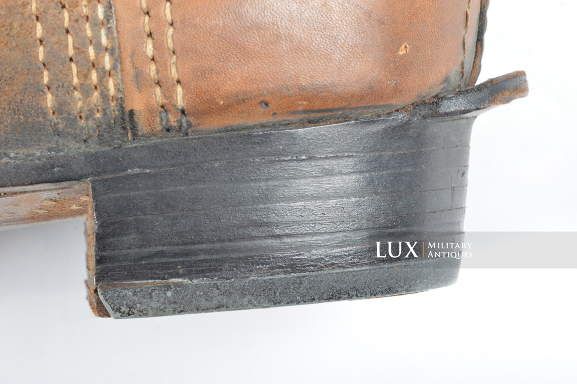 Unissued late-war Heer / Waffen-SS riding boots - photo 30