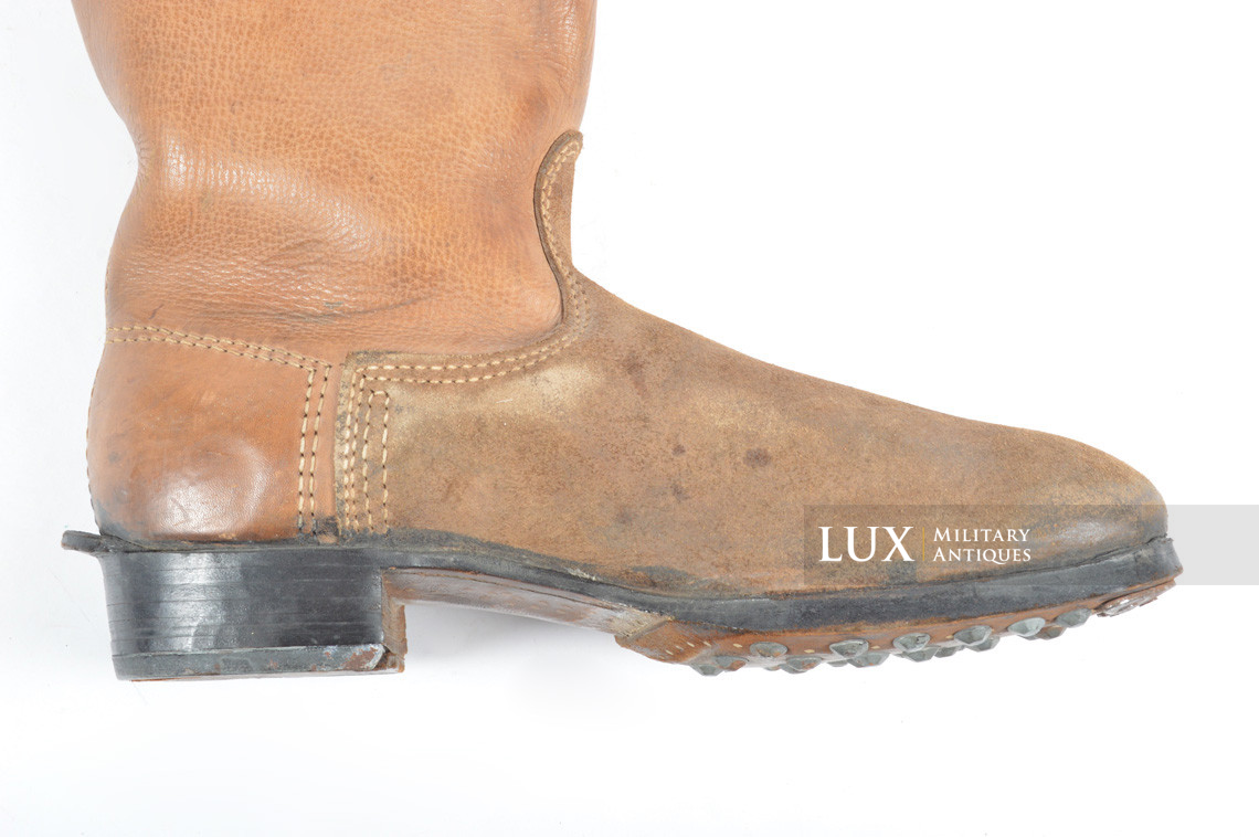 Unissued late-war Heer / Waffen-SS riding boots - photo 34