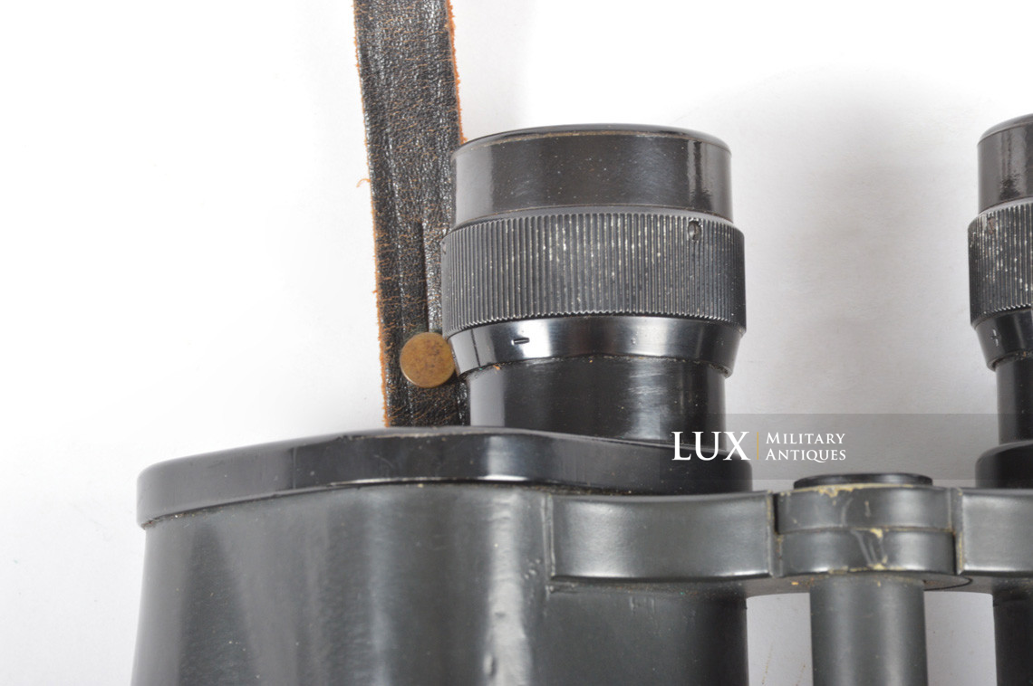 German 10x50 power issued field binoculars with case, « Dienstglas rln+ » - photo 8