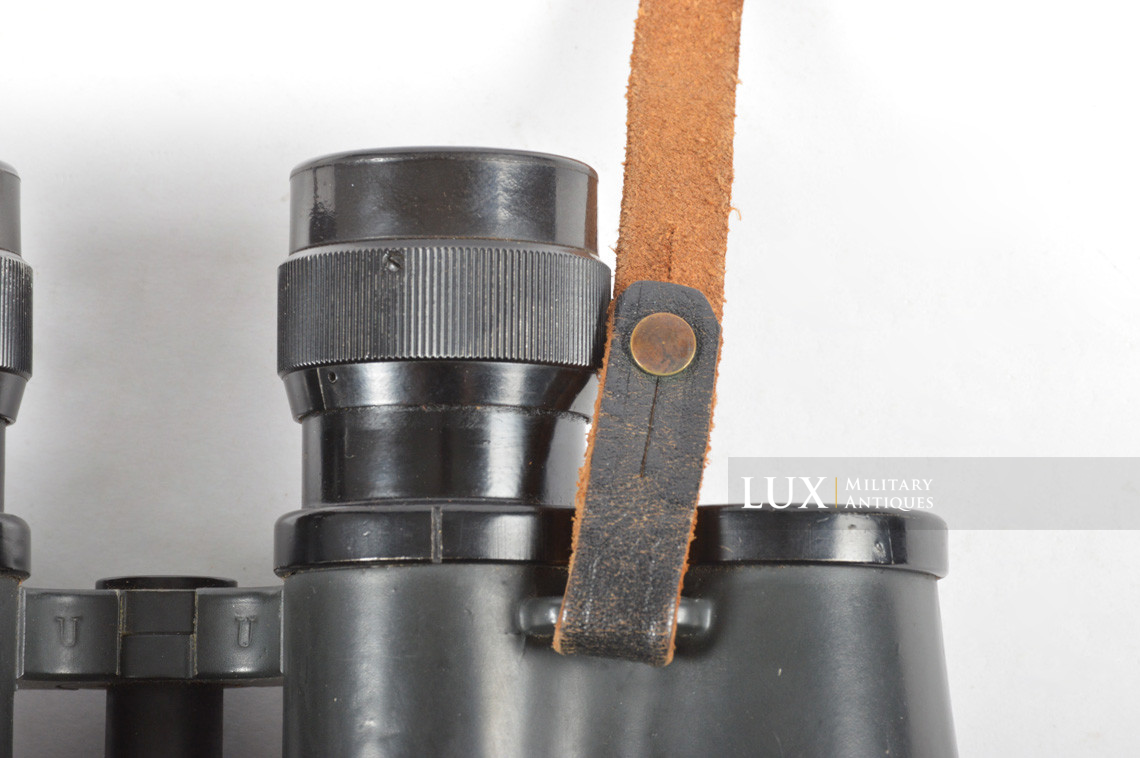 German 10x50 power issued field binoculars with case, « Dienstglas rln+ » - photo 14