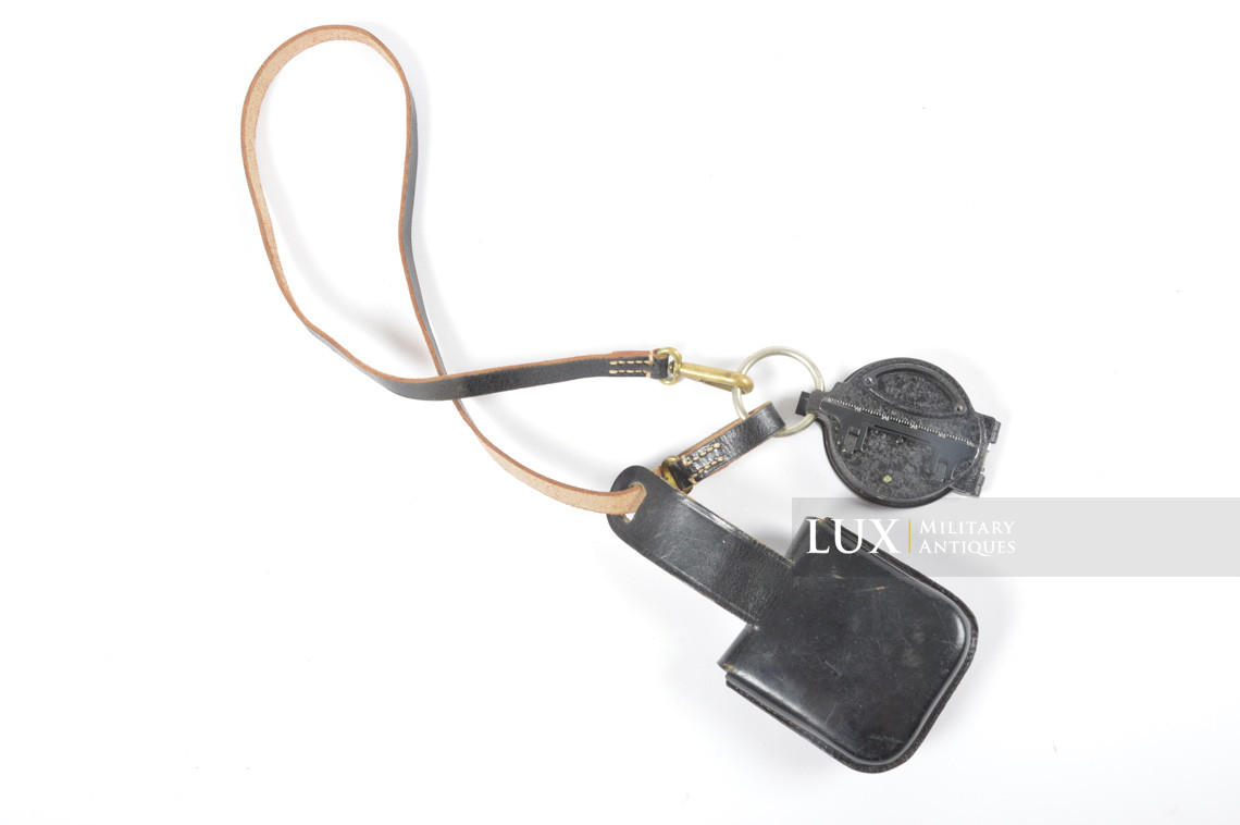 German « Busch » march compass & black carrying pouch - photo 8
