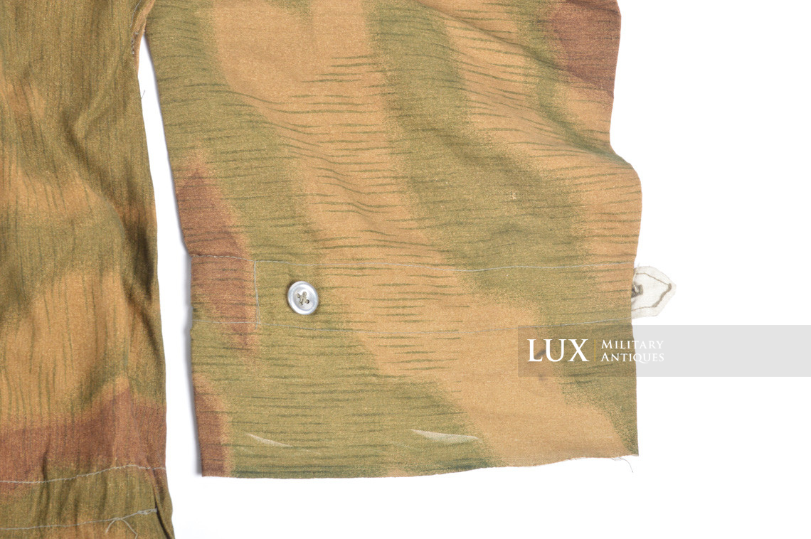 Unissued German Heer / Luftwaffe tan & water pattern camouflage sniper smock - photo 22