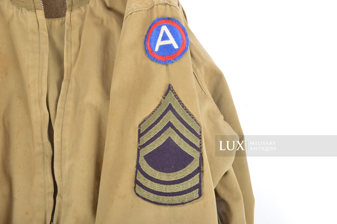 US tanker jacket, « 3rd Army / Master Sergeant » - photo 14
