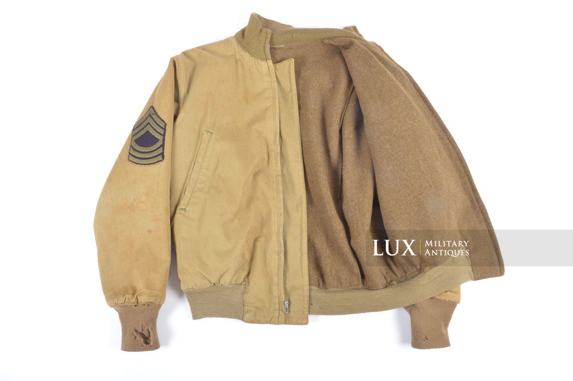 US tanker jacket 3rd Army Master Sergeant
