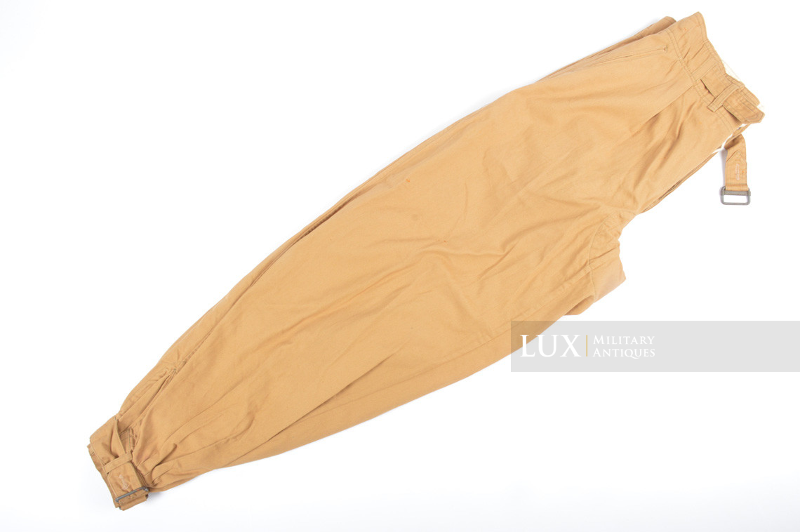 Unissued Luftwaffe tropical service trousers, « Ramcke » - photo 10
