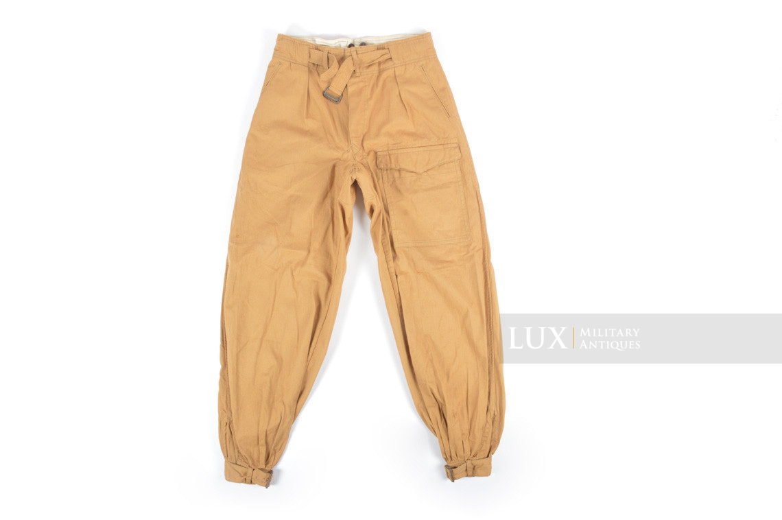 Unissued Luftwaffe tropical service trousers, « Ramcke » - photo 13