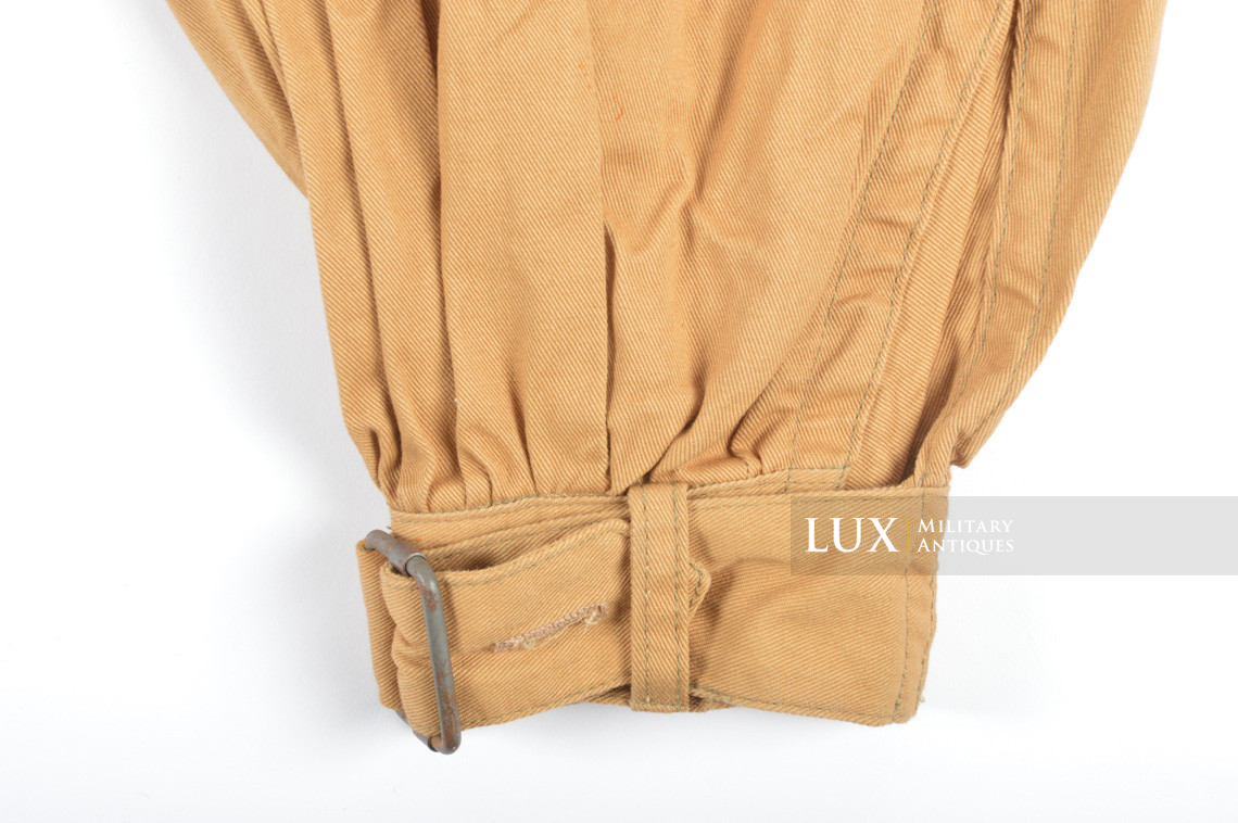 Unissued Luftwaffe tropical service trousers, « Ramcke » - photo 18