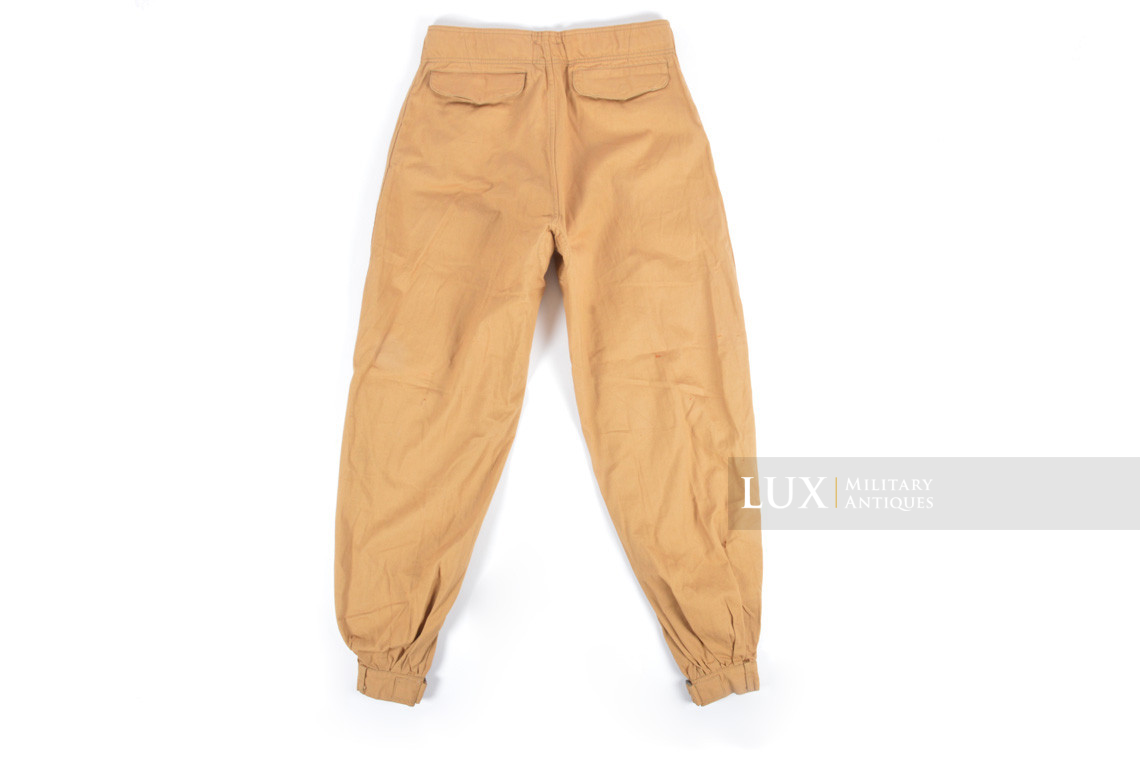 Unissued Luftwaffe tropical service trousers, « Ramcke » - photo 22