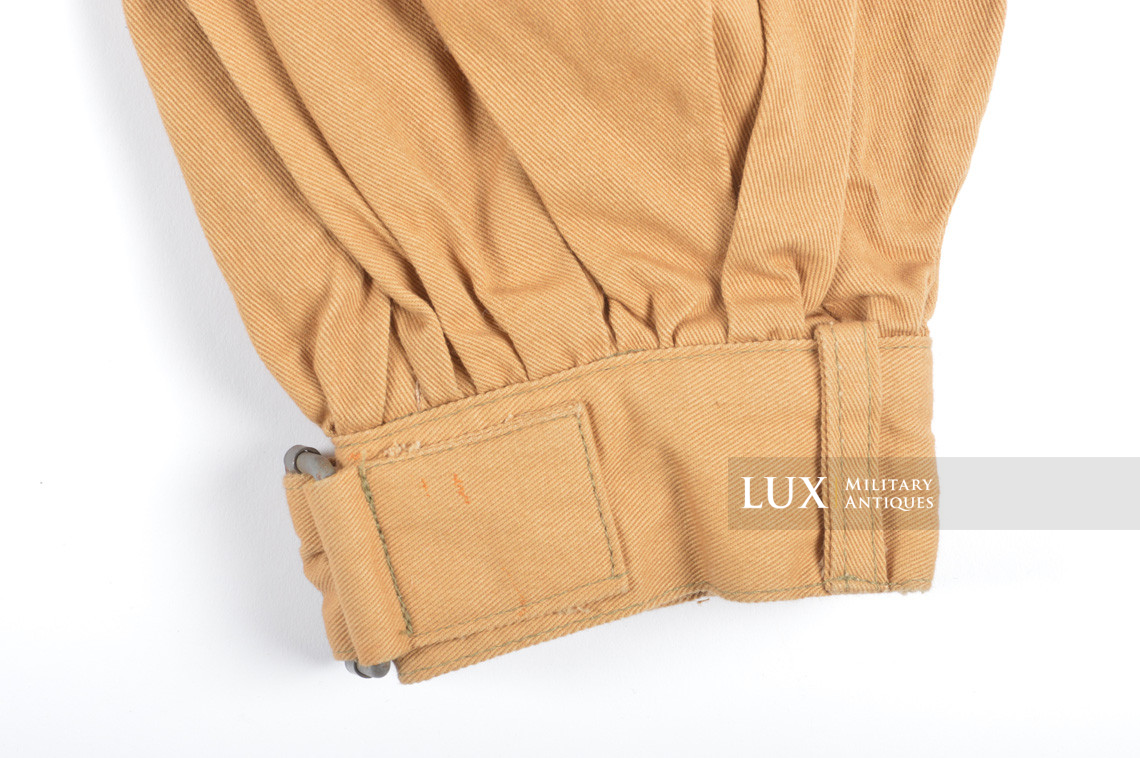 Unissued Luftwaffe tropical service trousers, « Ramcke » - photo 25