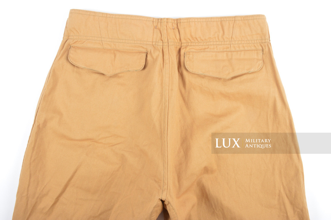 Unissued Luftwaffe tropical service trousers, « Ramcke » - photo 23