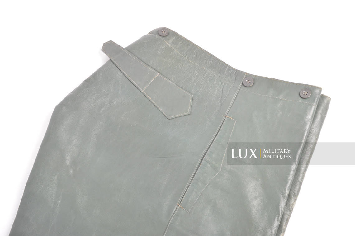 Unissued Kriegsmarine leather deck trousers - photo 13