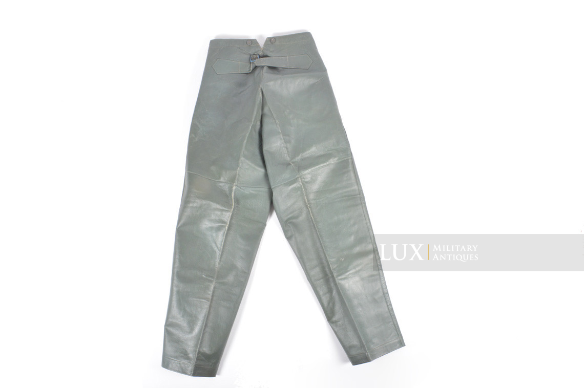 Pantalon en cuir Kriegsmarine, état neuf - photo 21