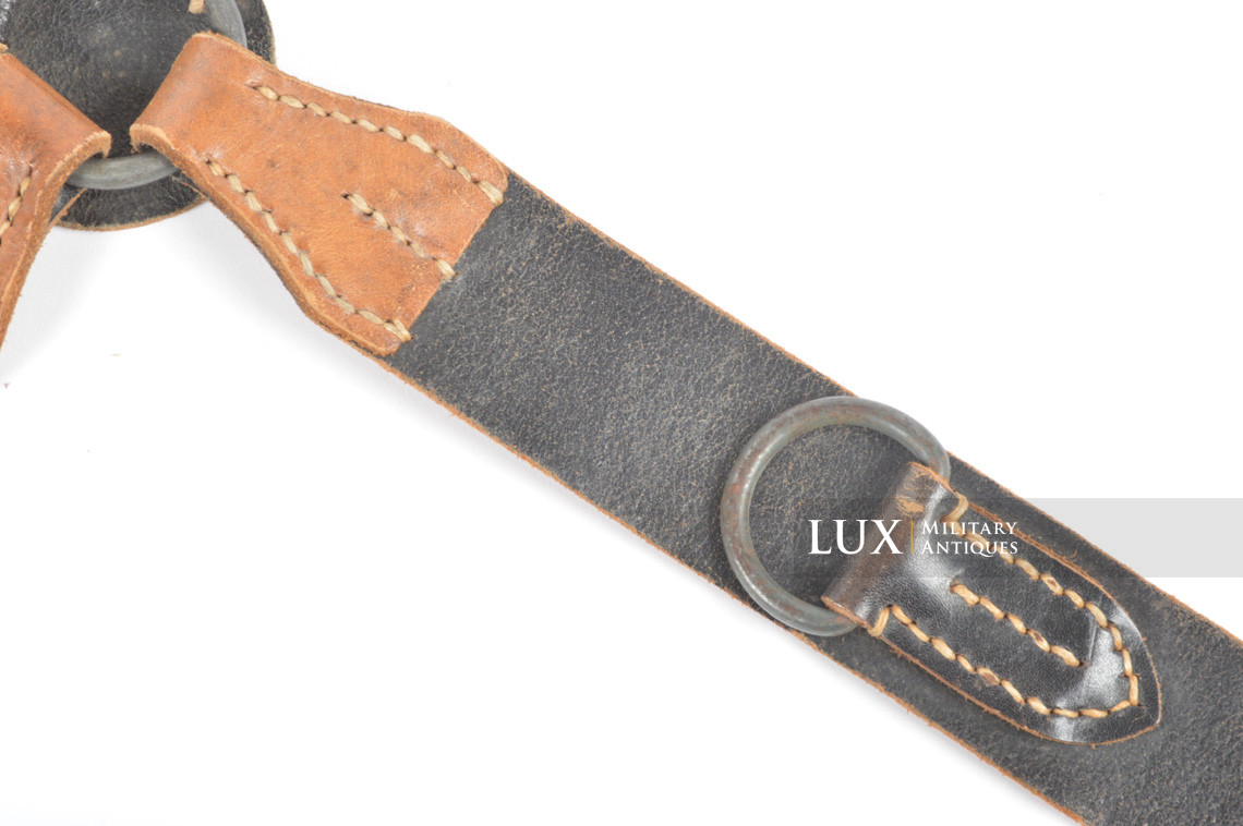 German late-war leather combat Y-straps - Lux Military Antiques - photo 11