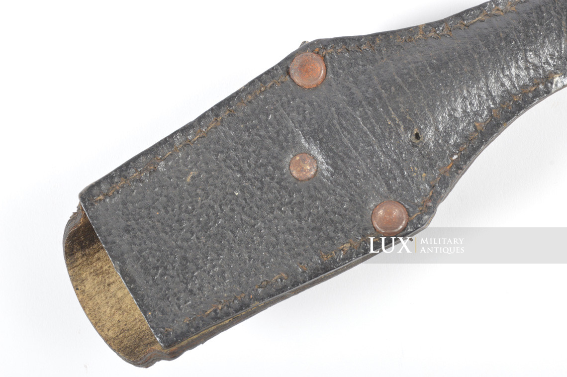 Rare German ersatz k98 bayonet frog, « late-war / last-ditch » - photo 11