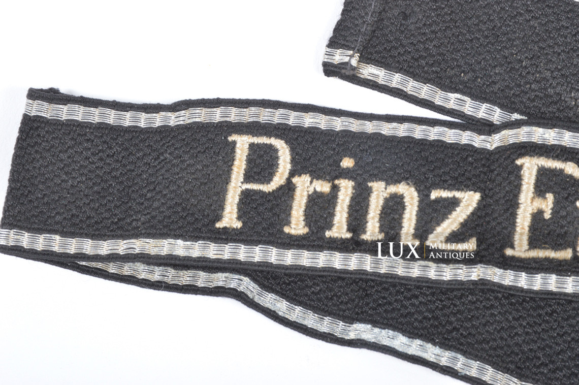Waffen-SS 7th mountain volunteer unit cufftitle , « Prinz Eugen »  - photo 7
