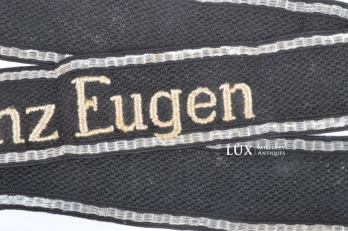 Waffen-SS 7th mountain volunteer unit cufftitle , « Prinz Eugen »  - photo 8