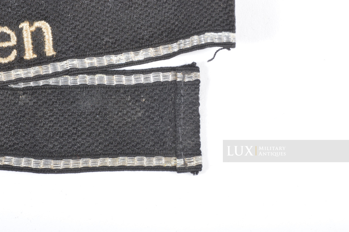 Waffen-SS 7th mountain volunteer unit cufftitle , « Prinz Eugen »  - photo 9