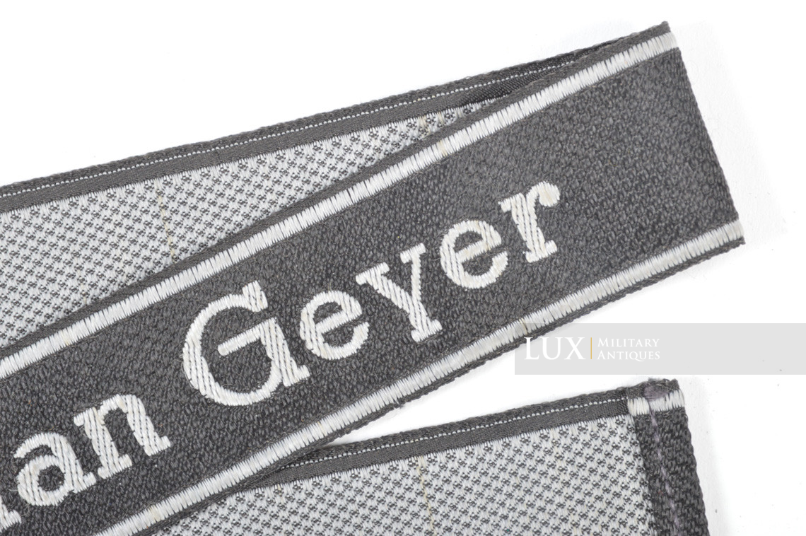 Waffen-ss 8th cavalry volunteer unit cufftitle, « Florian Geyer »  - photo 10