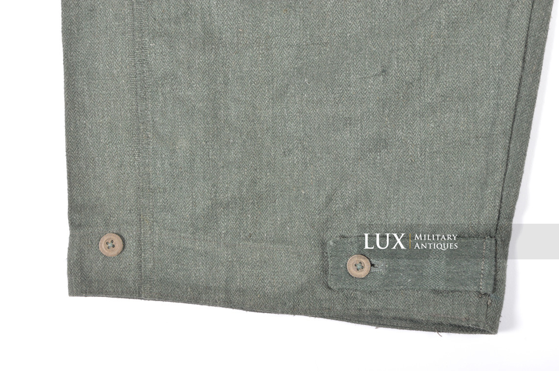 Pantalon M43 Heer / Luftwaffe en treillis, état neuf - photo 17