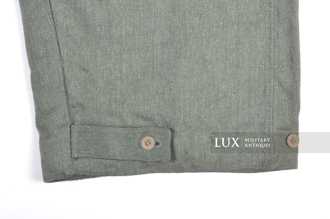 Pantalon M43 Heer / Luftwaffe en treillis, état neuf - photo 18
