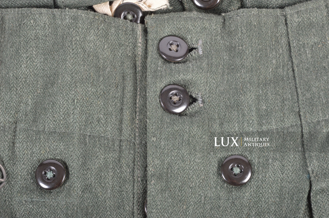 Pantalon M43 Heer / Luftwaffe en treillis, état neuf - photo 16