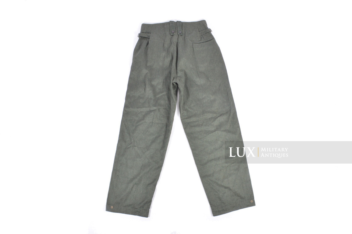 Pantalon M43 Heer / Luftwaffe en treillis, état neuf - photo 22